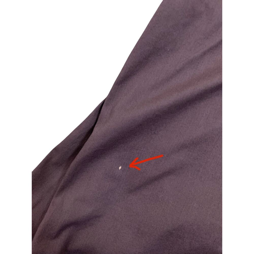 Old Navy Flared A-Line Skirt Brown Purple Cotton Knee Length Women's 6 - Picture 5 of 7